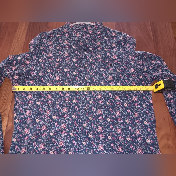 Ralph Lauren Denim & Supply Floral Print Collared Shirt - Picture 5 of 6
